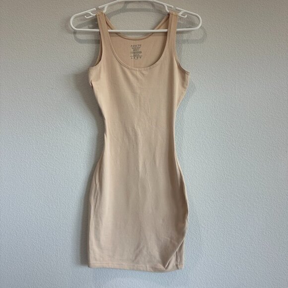 Assets By Spanx Other - Assets Red Hot Label by Spanx Beige Sleek Slimmer Shapewear Dress Tank Slip